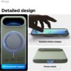elago for iPhone Air Case, Premium Magnetic Silicone Case, Compatible with MagSafe, Liquid Silicone Material, Protective Cover, Shockproof, Slim Phone, 6.5 inch (Khaki Green)