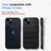 61FqnBn682L._AC_SL1200_ Spigen Liquid Air Designed for iPhone 13 Mini Case (2021) - Matte Black