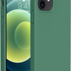 elago for iPhone 17 Pro Case, Premium Magnetic Silicone Case, Compatible with MagSafe, Liquid Silicone Material, Protective Cover, Shockproof, Slim Phone, 6.3 inch (Khaki Green)
