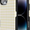 61GPpO-bmjL._AC_SL1500_ Casely iPhone 16 Pro Max Case | Pastel Picnic | Yellow Gingham | Bold Protective Design | Compatible with MagSafe