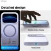 elago for iPhone 17 Pro Max Case, Premium Magnetic Silicone Case, Compatible with MagSafe, Liquid Silicone Material, Protective Cover, Shockproof, Slim Phone, 6.9 inch (Purple)