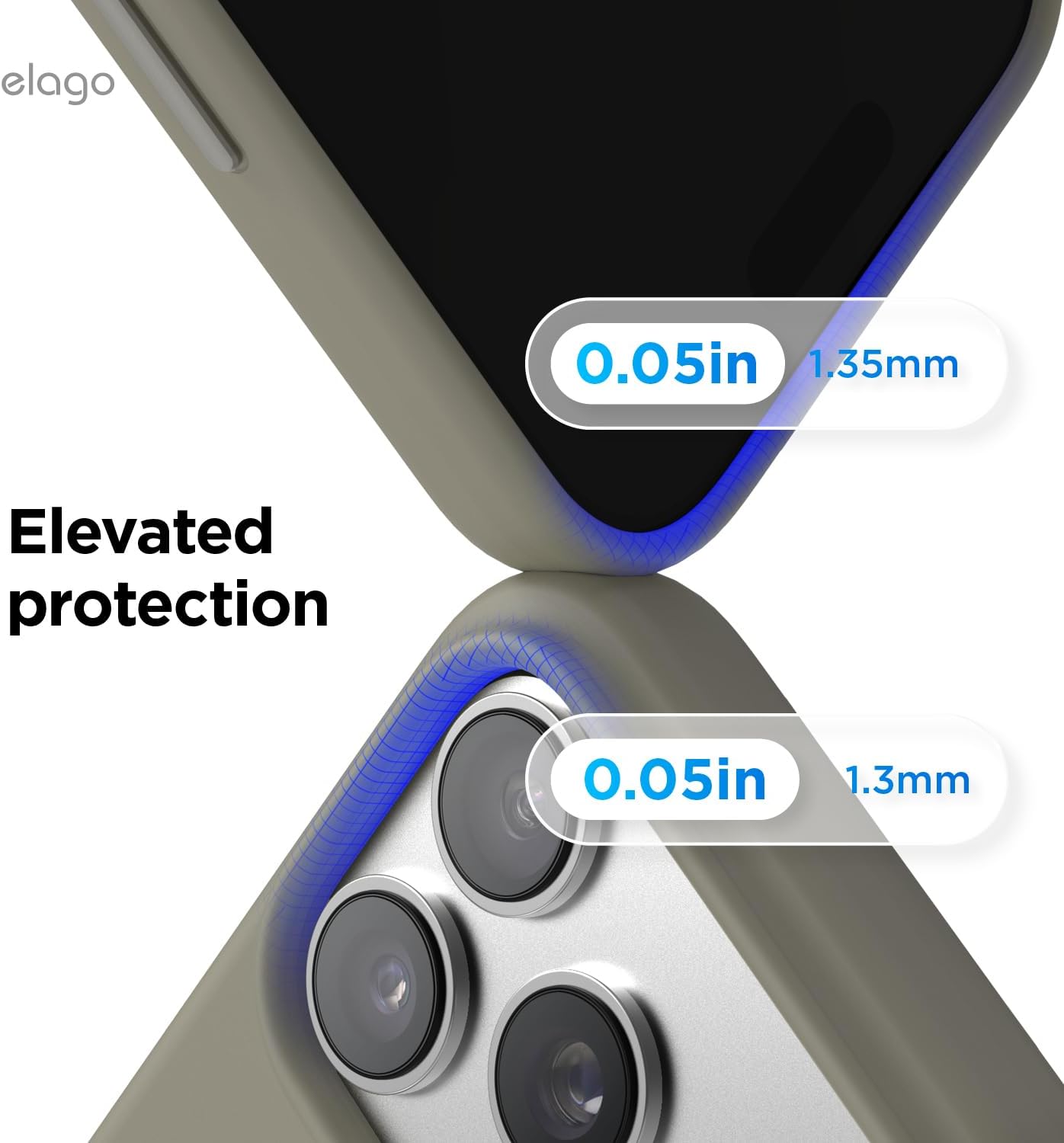 61Hi4U5OaxL._AC_SL1500_ elago for iPhone 17 Pro Case, Premium Magnetic Silicone Case, Compatible with MagSafe, Liquid Silicone Material, Protective Cover, Shockproof, Slim Phone, 6.3 inch (Medium Grey)