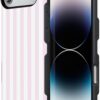 61I49ZU5mL._AC_SL1500_ Casely iPhone 17 Air Case | Pink Stripes | Sunday Best | Bold Protective Design | Compatible with MagSafe
