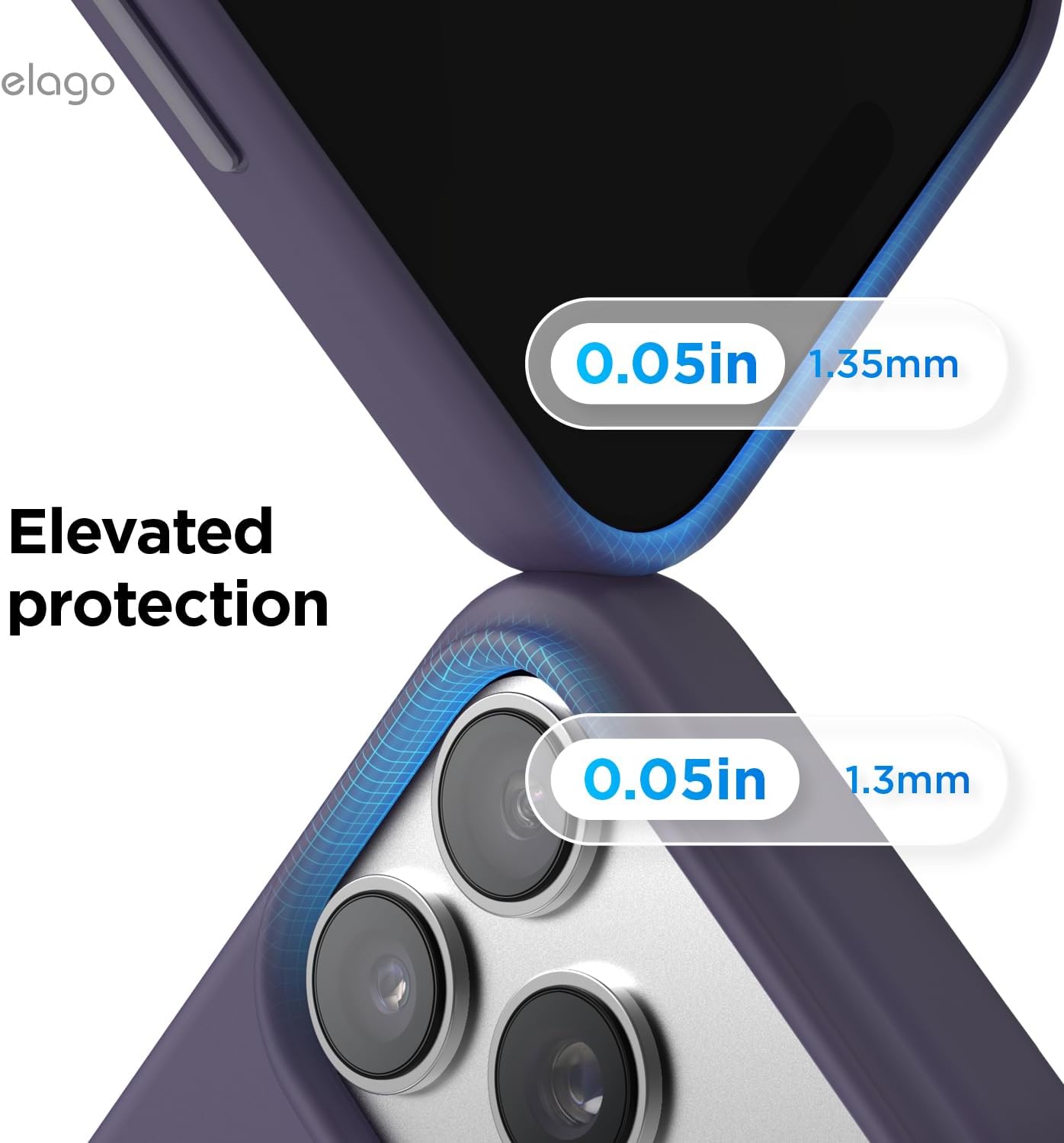 61IcSAleVyL._AC_SL1500_ elago for iPhone 17 Pro Max Case, Premium Magnetic Silicone Case, Compatible with MagSafe, Liquid Silicone Material, Protective Cover, Shockproof, Slim Phone, 6.9 inch (Deep Purple)