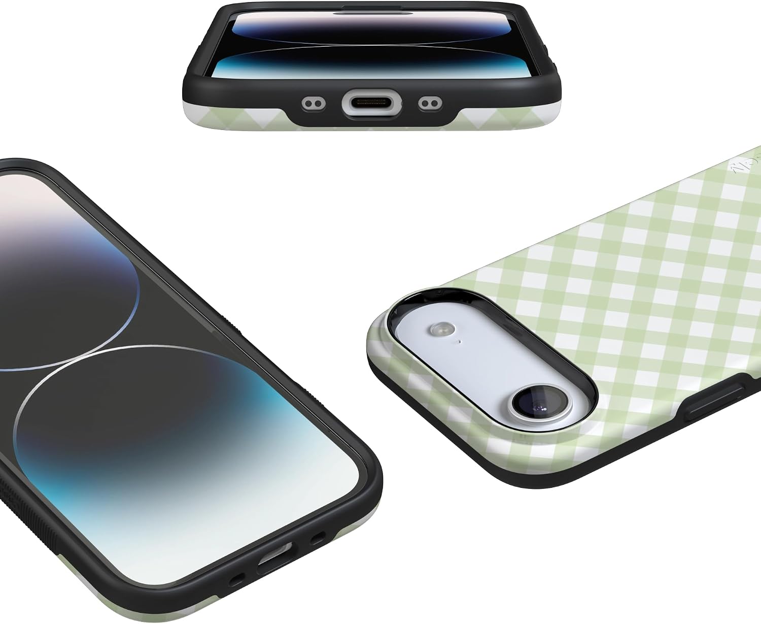 61J8JZsMdDL._AC_SL1500_ Casely iPhone 17 Air Case | Mint Lattice | Sunday Best | Bold Protective Design | Compatible with MagSafe