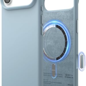 Miracase for iPhone 17 Pro Case 6.3", Full-Body Bumper Military Drop Protection Outdoor Phone Case with Built-in Glass Screen & Full Camera Protector,Camera Control,Compatible with MagSafe,Black
