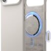 elago for iPhone Air Case, Premium Magnetic Silicone Case, Compatible with MagSafe, Liquid Silicone Material, Protective Cover, Shockproof, Slim Phone, 6.5 inch (Stone)