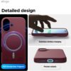 61LHQhoL._AC_SL1500_ elago for iPhone 17 Case, Premium Magnetic Silicone Case, Compatible with MagSafe, Liquid Silicone Material, Protective Cover, Shockproof, Slim Phone, 6.3 inch (Burgundy)