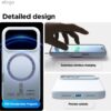 elago for iPhone 17 Pro Max Case, Premium Magnetic Silicone Case, Compatible with MagSafe, Liquid Silicone Material, Protective Cover, Shockproof, Slim Phone, 6.9 inch (Light Blue)