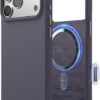 61LVyUsquxL._AC_SL1500_ elago for iPhone 17 Pro Max Case, Premium Magnetic Silicone Case, Compatible with MagSafe, Liquid Silicone Material, Protective Cover, Shockproof, Slim Phone, 6.9 inch (Deep Lavender)