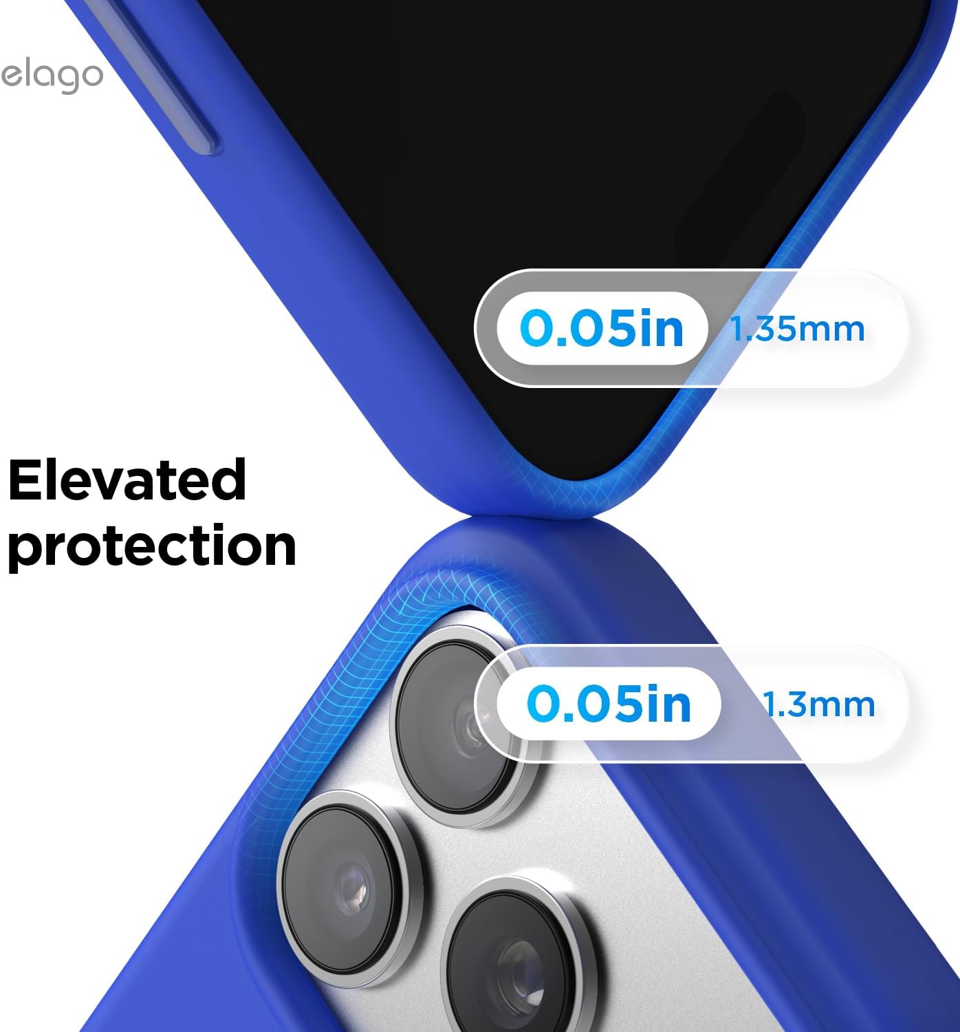61LjJG-KZDL._AC_SL1500_ elago for iPhone 17 Pro Max Case, Premium Magnetic Silicone Case, Compatible with MagSafe, Liquid Silicone Material, Protective Cover, Shockproof, Slim Phone, 6.9 inch (Cobalt Blue)