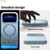 elago for iPhone 17 Pro Case, Premium Magnetic Silicone Case, Compatible with MagSafe, Liquid Silicone Material, Protective Cover, Shockproof, Slim Phone, 6.3 inch (Sky Blue)