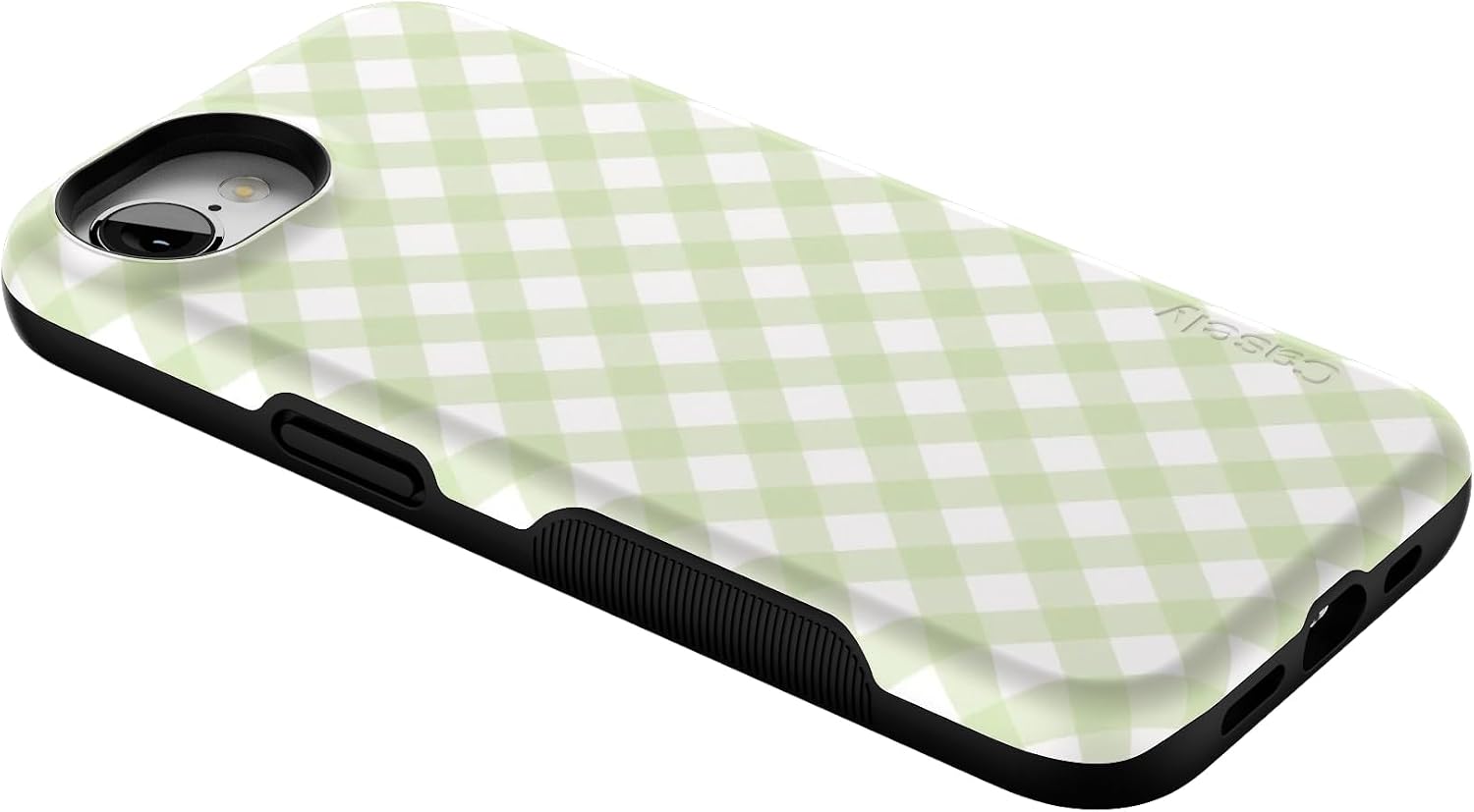 Casely iPhone 16e Case | Mint Lattice | Sunday Best | Bold Protective Design | Compatible with MagSafe