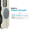 61NHXbvZyL._AC_SL1500_ Casely iPhone 16 Pro Max Case | Pastel Picnic | Yellow Gingham | Bold Protective Design | Compatible with MagSafe
