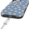 61O-xfukdQL._AC_SL1500_ Casely iPhone 15 Plus Case | in the Spotlight | Pastel Polka Dot | Bold Protective Design | Compatible with MagSafe