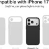 61OfBrDR72L._AC_SL1500_ OtterBox iPhone 17 Pro (Only) - Defender Series Case - Black Chateau (Black & Orange) - Snaps on MagSafe - Tough - Rugged & Durable