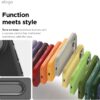 61OpBAqa3EL._AC_SL1500_ elago for iPhone 17 Pro Case, Premium Magnetic Silicone Case, Compatible with MagSafe, Liquid Silicone Material, Protective Cover, Shockproof, Slim Phone, 6.3 inch (Black)