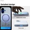 elago for iPhone 17 Case, Premium Magnetic Silicone Case, Compatible with MagSafe, Liquid Silicone Material, Protective Cover, Shockproof, Slim Phone, 6.3 inch (Light Blue)