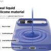 61PSGwzS4L._AC_SL1500_ elago for iPhone 17 Pro Max Case, Premium Magnetic Silicone Case, Compatible with MagSafe, Liquid Silicone Material, Protective Cover, Shockproof, Slim Phone, 6.9 inch (Cobalt Blue)