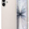 Spigen for iPhone 17 Case, Liquid Air [TPU Covered Camera Control] [No Magnet Ring] [Military-Grade Protection] - Natural Titanium