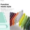 61QLfw4u06L._AC_SL1500_ elago for iPhone Air Case, Premium Magnetic Silicone Case, Compatible with MagSafe, Liquid Silicone Material, Protective Cover, Shockproof, Slim Phone, 6.5 inch (Aqua Sky)