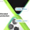 61QN4ww4CsL._AC_SL1500_ elago for iPhone 17 Pro Case, Premium Magnetic Silicone Case, Compatible with MagSafe, Liquid Silicone Material, Protective Cover, Shockproof, Slim Phone, 6.3 inch (Lime Green)