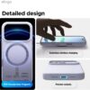 elago for iPhone 17 Pro Case, Premium Magnetic Silicone Case, Compatible with MagSafe, Liquid Silicone Material, Protective Cover, Shockproof, Slim Phone, 6.3 inch (Purple)