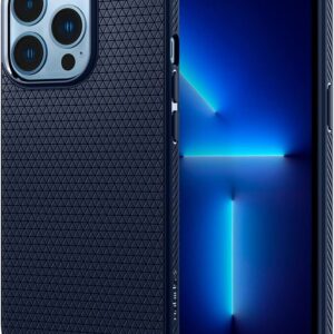 Spigen Liquid Air Designed for iPhone 13 Pro Case (2021) - Navy Blue