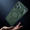61R7oh79VML._AC_SL1500_ ESR for iPhone 17 Pro Case, Camera Control Cover, Compatible with MagSafe, Shockproof Military-Grade Protection, Magnetic Phone Case for iPhone 17 Pro, Classic Hybrid Case, Frosted Green