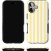 61RKtb1TXdL._AC_SL1500_ Casely iPhone 17 Case | Butter Yellow Stripes | Sunday Best | Bold Protective Design | Compatible with MagSafe
