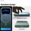 elago for iPhone 17 Pro Case, Premium Magnetic Silicone Case, Compatible with MagSafe, Liquid Silicone Material, Protective Cover, Shockproof, Slim Phone, 6.3 inch (Midnight Green)