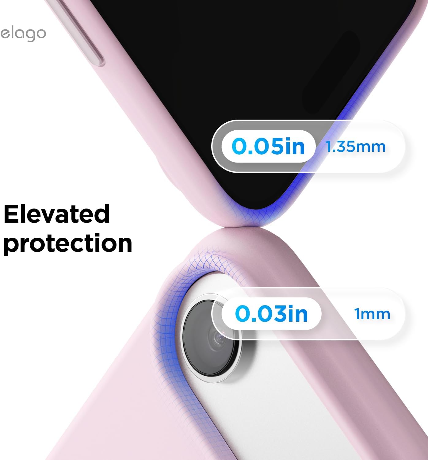 61SDOrxVG4L._AC_SL1500_ elago for iPhone Air Case, Premium Magnetic Silicone Case, Compatible with MagSafe, Liquid Silicone Material, Protective Cover, Shockproof, Slim Phone, 6.5 inch (Light Lilac)