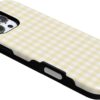 61SdwQxawtL._AC_SL1500_ Casely iPhone 16 Pro Max Case | Pastel Picnic | Yellow Gingham | Bold Protective Design | Compatible with MagSafe