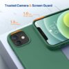 61Sel6DQgpL._AC_SL1500_ Miracase Compatible with iPhone 12 Case and iPhone 12 Pro Case, Liquid Silicone Gel Rubber Full Body Protection Shockproof Drop Protection Phone Case for iPhone 12/12 Pro 6.1 inch, Acacia Green
