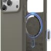 61SepMVpE-L._AC_SL1500_ elago for iPhone 17 Pro Case, Premium Magnetic Silicone Case, Compatible with MagSafe, Liquid Silicone Material, Protective Cover, Shockproof, Slim Phone, 6.3 inch (Medium Grey)