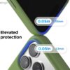 61SmSIG5HrL._AC_SL1500_ elago for iPhone 17 Pro Max Case, Premium Magnetic Silicone Case, Compatible with MagSafe, Liquid Silicone Material, Protective Cover, Shockproof, Slim Phone, 6.9 inch (Cedar Green)