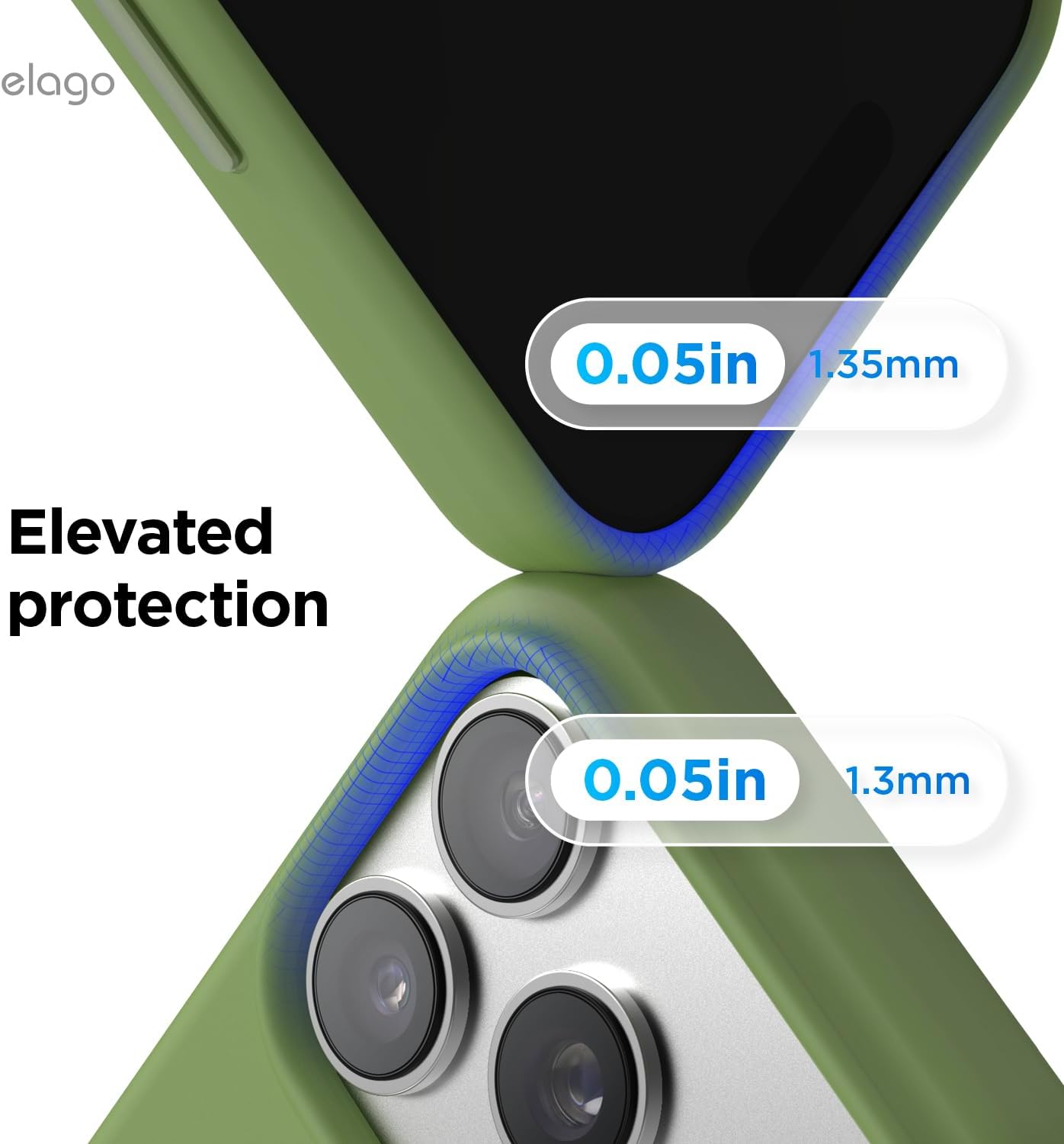 61SmSIG5HrL._AC_SL1500_ elago for iPhone 17 Pro Max Case, Premium Magnetic Silicone Case, Compatible with MagSafe, Liquid Silicone Material, Protective Cover, Shockproof, Slim Phone, 6.9 inch (Cedar Green)