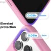 61TWFeN-kTL._AC_SL1500_ elago for iPhone 17 Pro Case, Premium Magnetic Silicone Case, Compatible with MagSafe, Liquid Silicone Material, Protective Cover, Shockproof, Slim Phone, 6.3 inch (Hot Pink)