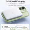 61V67zp8kpL._AC_SL1500_ ESR for iPhone 17 Case, Camera Control Cover, Compatible with MagSafe, Shockproof Military-Grade Protection, Magnetic Phone Case for iPhone 17, Classic Hybrid Case, Frosted Light Green