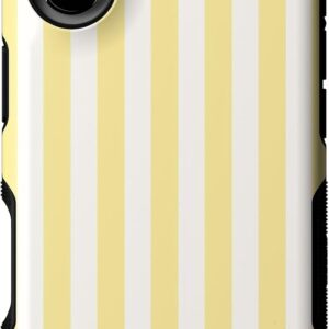 61VG8bHZ7BL._AC_SL1500_ Casely iPhone 17 Case | Butter Yellow Stripes | Sunday Best | Bold Protective Design | Compatible with MagSafe