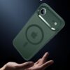 ESR for iPhone Air Case, Camera Control Cover, Compatible with MagSafe, Shockproof Military-Grade Protection, Magnetic Phone Case for iPhone Air, Classic Hybrid Case, Frosted Green