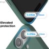 elago for iPhone 17 Case, Premium Magnetic Silicone Case, Compatible with MagSafe, Liquid Silicone Material, Protective Cover, Shockproof, Slim Phone, 6.3 inch (Midnight Green)