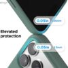 elago for iPhone 17 Pro Case, Premium Magnetic Silicone Case, Compatible with MagSafe, Liquid Silicone Material, Protective Cover, Shockproof, Slim Phone, 6.3 inch (Midnight Green)