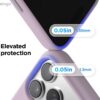 elago for iPhone 17 Pro Case, Premium Magnetic Silicone Case, Compatible with MagSafe, Liquid Silicone Material, Protective Cover, Shockproof, Slim Phone, 6.3 inch (Soft Purple)