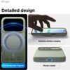 elago for iPhone 17 Pro Case, Premium Magnetic Silicone Case, Compatible with MagSafe, Liquid Silicone Material, Protective Cover, Shockproof, Slim Phone, 6.3 inch (Khaki Green)