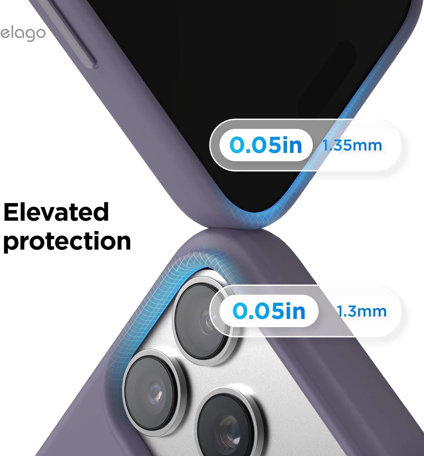 61YasidSJfL._AC_SL1500_ elago for iPhone 17 Pro Max Case, Premium Magnetic Silicone Case, Compatible with MagSafe, Liquid Silicone Material, Protective Cover, Shockproof, Slim Phone, 6.9 inch (Deep Lavender)