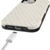 61bcll9RdRL._AC_SL1500_ Casely iPhone 15 Plus Case | On the Dot | Rainbow Polka Dot | Bold Protective Design | Compatible with MagSafe