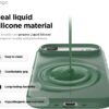 elago for iPhone Air Case, Premium Magnetic Silicone Case, Compatible with MagSafe, Liquid Silicone Material, Protective Cover, Shockproof, Slim Phone, 6.5 inch (Alpine Green)