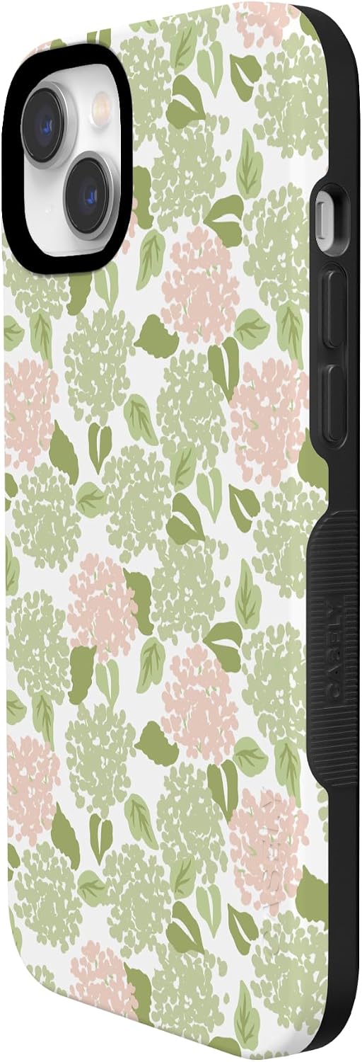 61bk9eS7xlL._AC_SL1500_ Casely iPhone 14 Plus Case | Hydrangea Haze | Floral Garden | Bold Protective Design | Compatible with MagSafe
