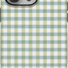 61bnPOyzpzL._AC_SL1500_ Casely iPhone 15 Pro Case | Pastel Picnic | Blue & Green Gingham | Bold Protective Design | Compatible with MagSafe